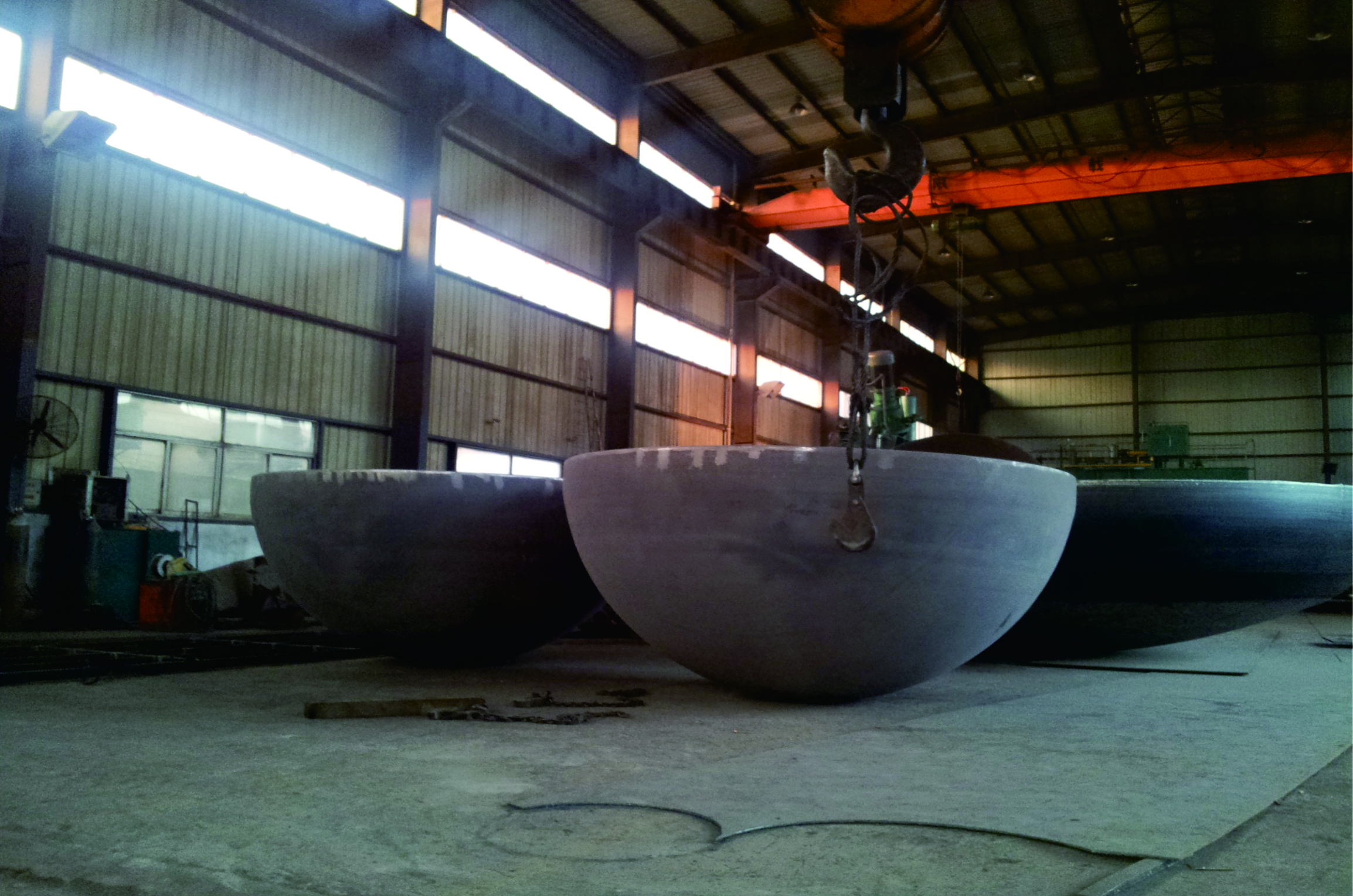 碳钢薄壁球形封头Carbon steel thin plate  hemispherical head
